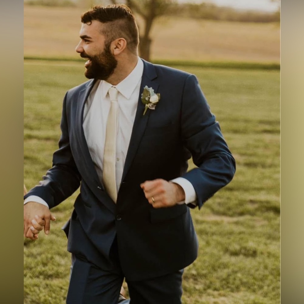 Men's Cream Wedding tie